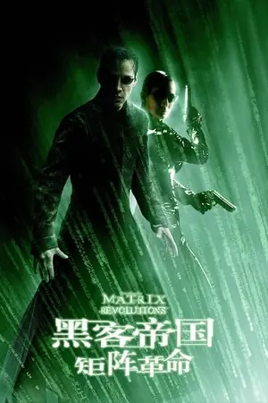 《黑客帝国3:矩阵革命》2003冒险动作电影海报