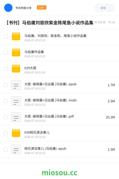 《马伯庸、刘慈欣、紫金陈、尾鱼小说作品集》书籍学习资源封面