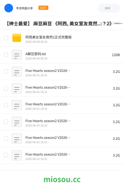 《【绅士最爱】 麻豆麻豆 《阿西, 美女室友竟然...？2》 ~激情爱恋的真人互动游戏》游戏网盘｜学习资源网盘