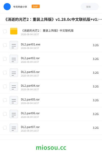 《《消逝的光芒2:重装上阵版》v1.28.0c中文联机版+v1.28.1终极中文版》游戏学习资源封面