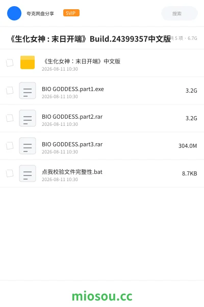 《《生化女神 : 末日开端》Build.24399357中文版》游戏学习资源封面