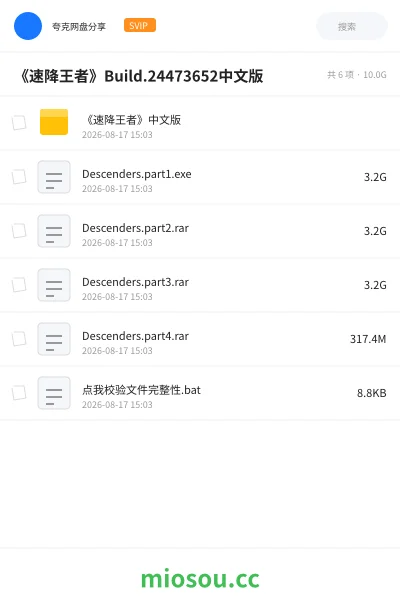《《速降王者》Build.24473652中文版》游戏网盘|学习资源网盘