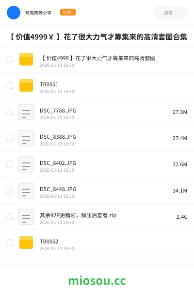《【 价值4999￥ 】花了很大力气才筹集来的高清套图合集》其他网盘｜学习资源网盘