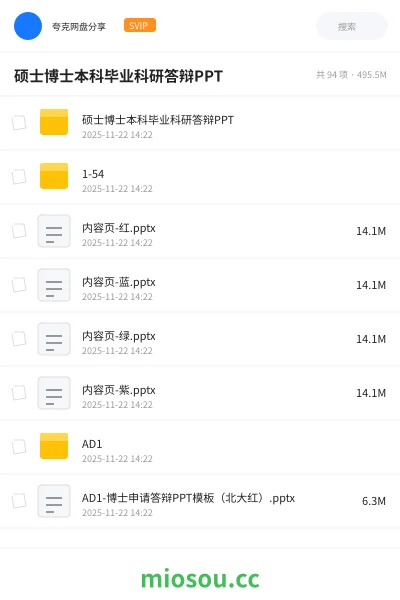 《硕士博士本科毕业科研答辩PPT》教程网盘|学习资源网盘
