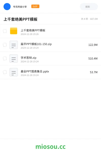 《上千套绝美PPT模板》教程网盘|学习资源网盘