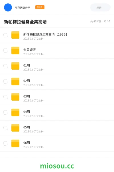 《新帕梅拉健身全集高清【28GB】》教程网盘|学习资源网盘