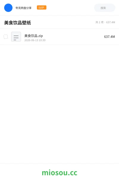《美食饮品壁纸》其他网盘|学习资源网盘