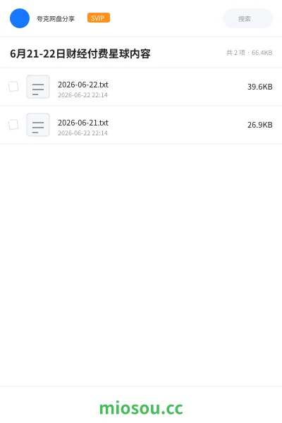 《6月21-22日财经付费星球内容》教程学习资源封面
