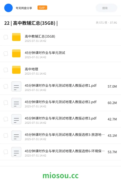 《22 | 高中教辅汇总(35GB) |》教程网盘|学习资源网盘
