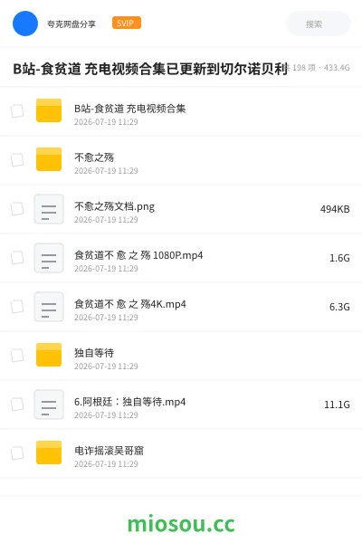 《B站-食贫道 充电视频合集已更新到切尔诺贝利》纪录片学习资源封面