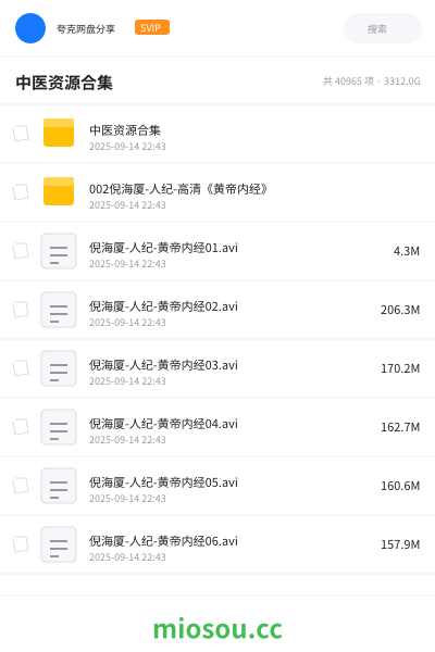 中医资源合集