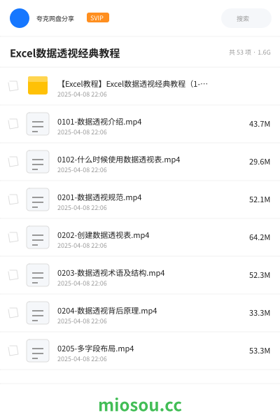 Excel数据透视经典教程