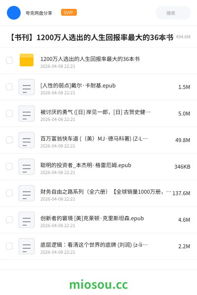 【书刊】1200万人选出的人生回报率最大的36本书